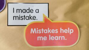 I made a mistake mindset to mistakes help me learn