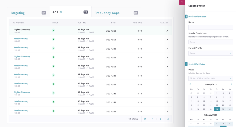 UX & UI Design for an Internal Management Tool - Infectious Media ...