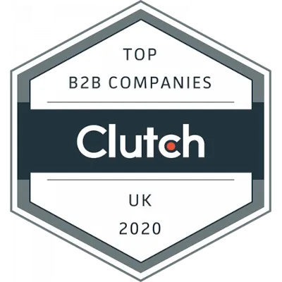 Top B2B UX / UI design agency Clutch UK 2020